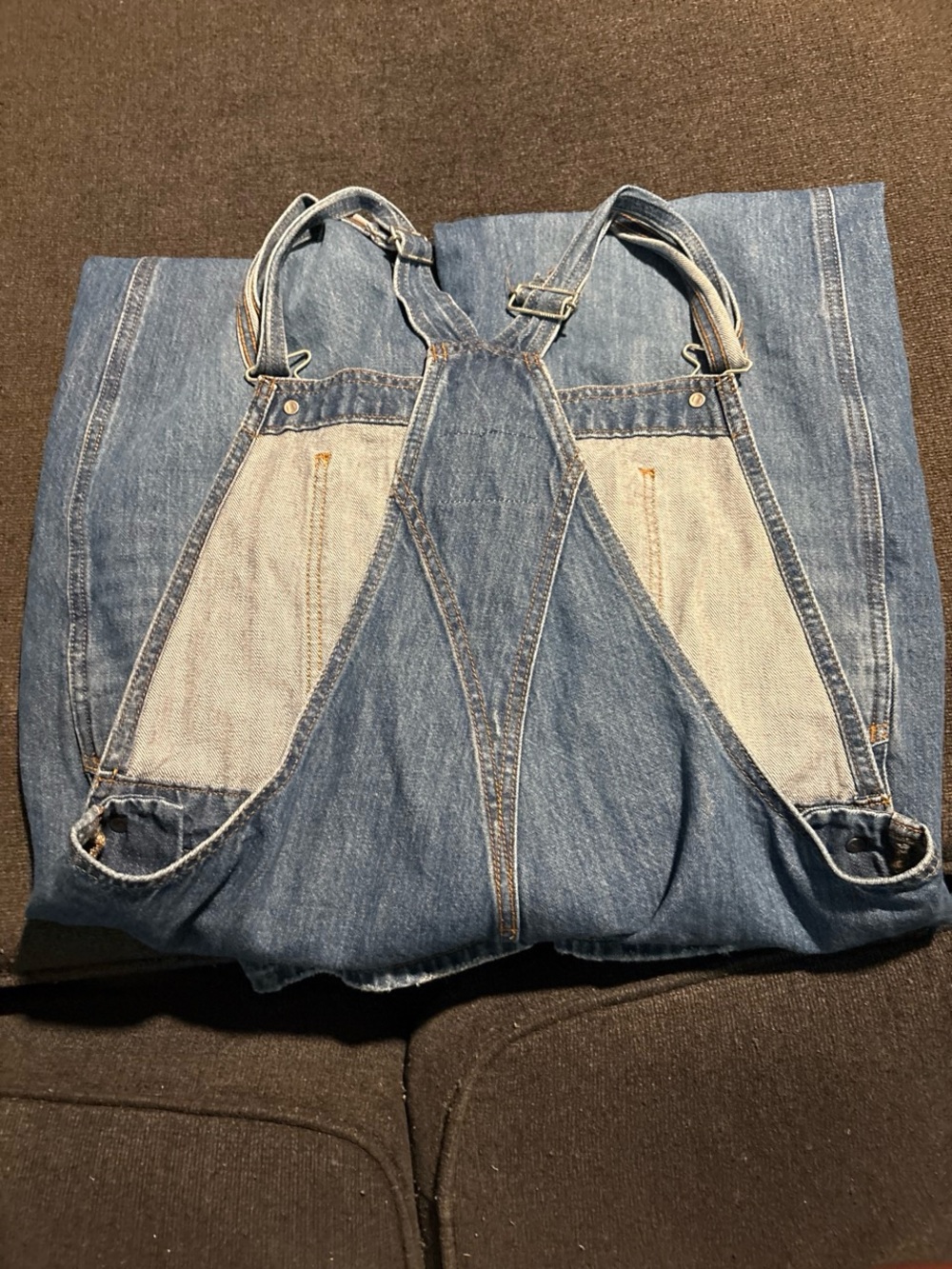 Levi's Blue Denim Overalls